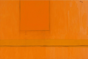 Robert Motherwell Turuncunun Varyasyonlari Yagli Boya Klasik Sanat Kanvas Tablo