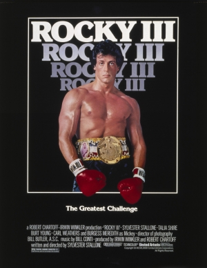 Rocky 3 Afiş Kanvas Tablo