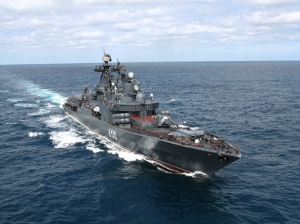 Rus Savaş Gemisi Kanvas Tablo