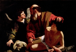 Sacrifice Of Isaac Caravaggio Sanat Kanvas Tablo