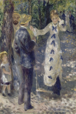 Salıncak Auguste Renoir The Wing Klasik Sanat Kanvas Tablo