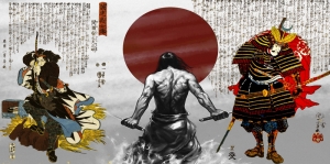 Samuray Maskeleri Japonya, Samuray Maskesi-9 Kanvas Tablo
