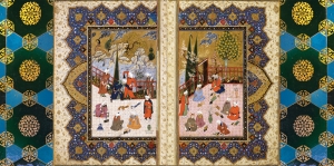 Saray Minyatür Osmanlı ve İslami Exclusive Kanvas Tablo
