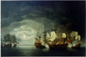 Savaş Gemileri, Deniz, Tekneler 1 Yağlı Boya Sanat Kanvas Tablo