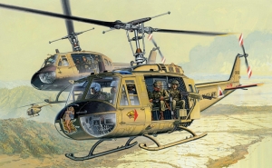 Savaş Helikopteri Askeri Kanvas Tablo