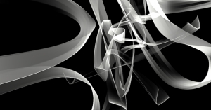 Siyah Beyaz Çizgiler Abstract Dijital ve Fantastik Kanvas Tablo
