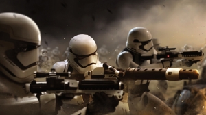 Stormtrooper Saldırı Star Wars Kanvas Tablo