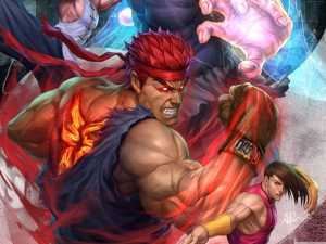 Street Fighter V Popüler Kültür Kanvas Tablo