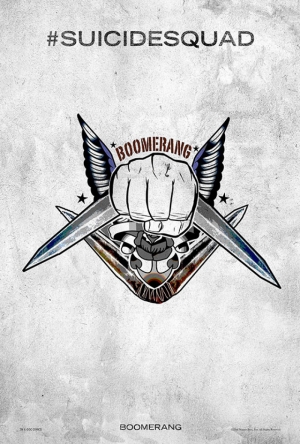 Suicide Squad Pop Art Tattoo Poster Kanvas Tablo Captain Boomerang