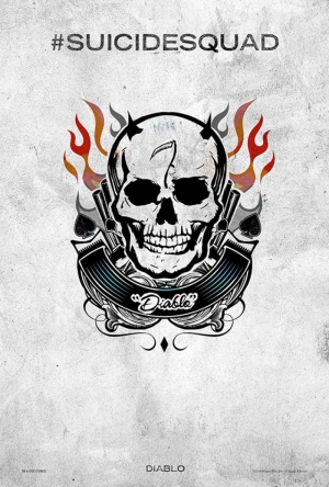 Suicide Squad Pop Art Tattoo Poster Kanvas Tablo El Diablo