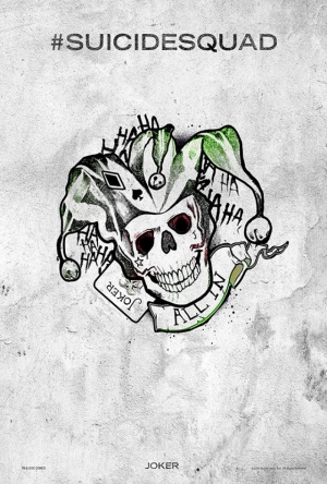 Suicide Squad Pop Art Tattoo Poster Kanvas Tablo The Joker