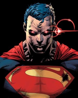 Süperman Evil Versiyon Çizgi Roman Süper Kahramanlar Kanvas Tablo