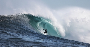 Surf ve Dev Dalgalar Doğa Manzaraları Kanvas Tablo