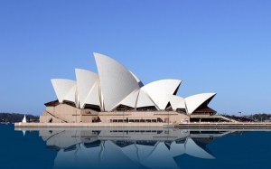 Sydney Opera Binası 2 Dünyaca Ünlü Şehirler Kanvas Tablo