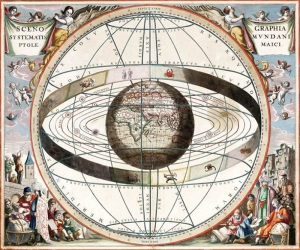 Tarihi Yıldız Haritası 2 Astroloji & Burçlar Kanvas Tablo
