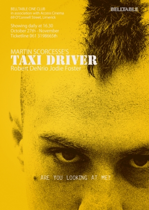 Taxi Driver Robert De Niro Kanvas Tablo