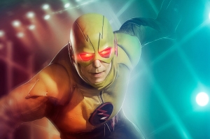 The Flash Süper Kahramanlar Poster-2 Kanvas Tablo