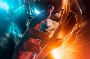 The- Flash Süper Kahramanlar Poster-4 Kanvas Tablo