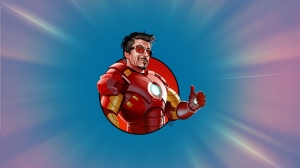 Tony Stark Iron Man Süper Kahramanlar Kanvas Tablo