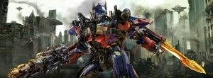 Transformers Optimus Prime Panaromik Süper Kahramanlar Kanvas Tablo