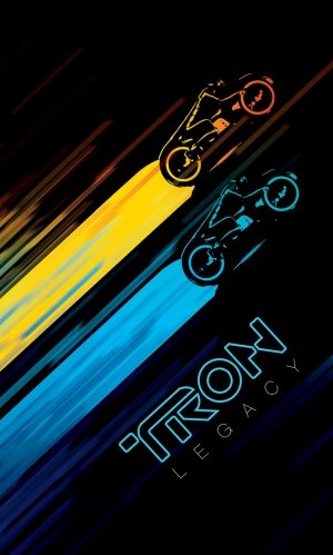 Tron Legacy Poster Kanvas Tablo