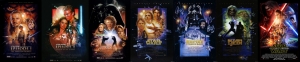 Tüm Posterler Star Wars Kanvas Tablo