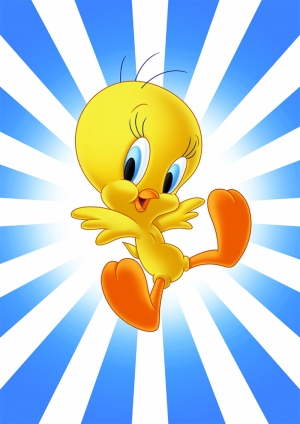 Tweety Kuş Looney Tunes Çizgi Film Kahraman Bebek & Çocuk Dünyası Kanvas Tablo
