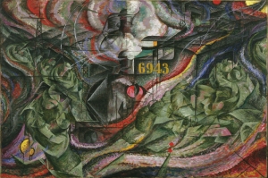 Umberto Boccioni Aklin Evreleri 1 Yagli Boya Klasik Sanat Kanvas Tablo