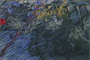 Umberto Boccioni Aklin Evreleri 2 Yagli Boya Klasik Sanat Kanvas Tablo