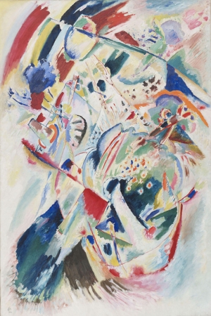Vasily Kandinsky Edwin Icin Panel 4 Yagli Boya Klasik Sanat Kanvas Tablo