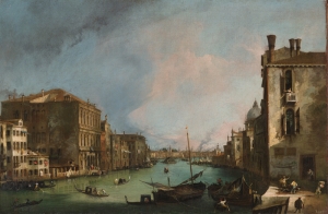 Venedik Canaletto Regatta 4 Yağlı Boya Sanat Kanvas Tablo