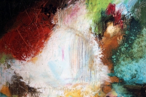 Yokoluş Abstract Soyut Yağlı Boya Sanat Kanvas Tablo